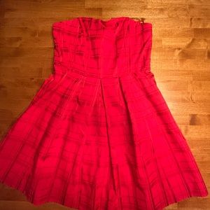 Vineyard Vines Holiday Strapless Dress
